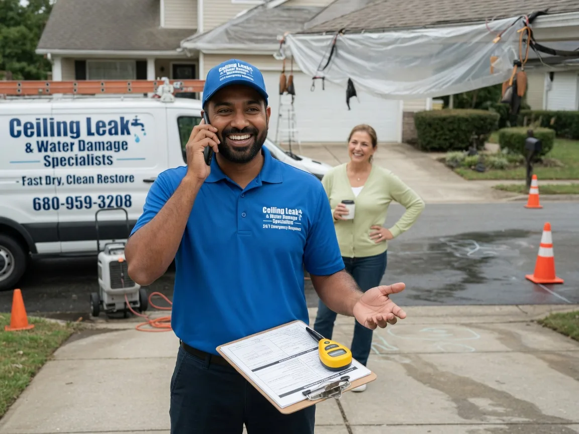 Ceiling Leak Cleanup Sandy Creek, NY FAQs